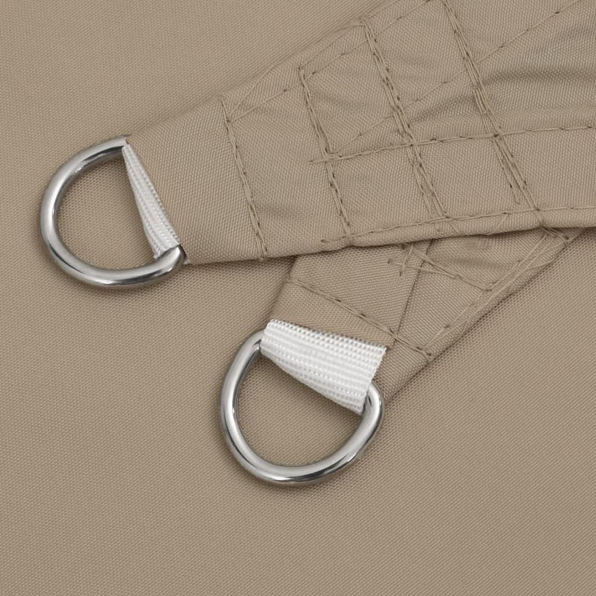 Voir la diapositive 5 : VIDAXL Voile de parasol tissu oxford carre 2,5x2,5 m taupe