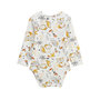 Voir la diapositive 3 : Petit Béguin Lot de 2 bodies bébé manches longues Petit Loup