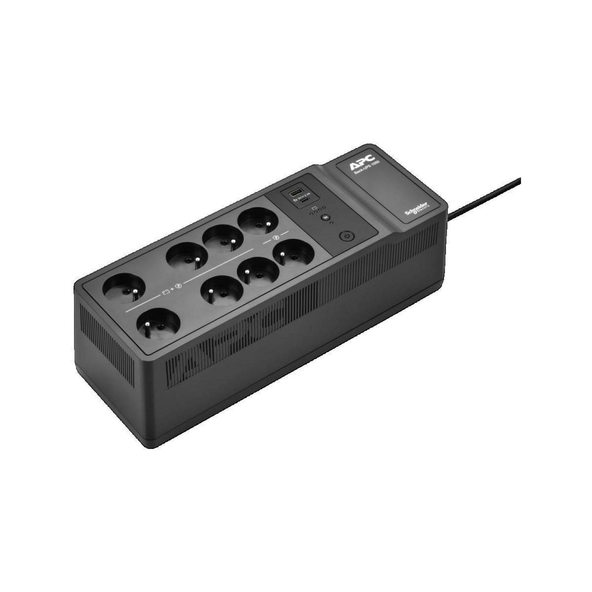 Voir la diapositive 1 : APC Onduleur APC Back-UPS 1050VA