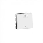 Legrand Commande vmc Mosaic, LEGRAND, blanc