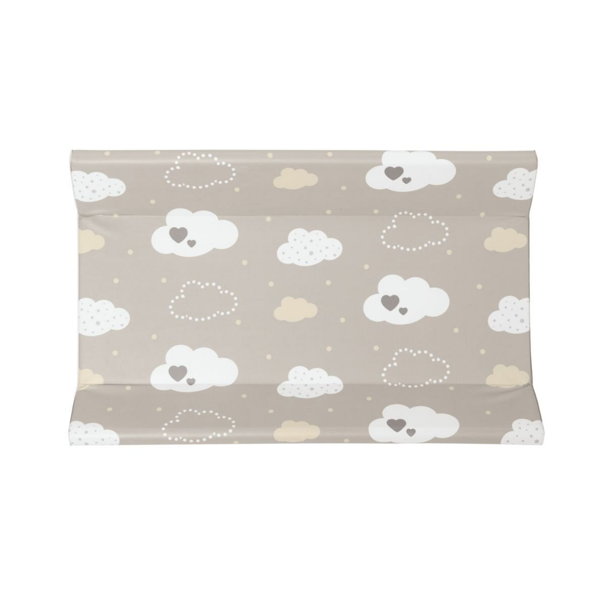 BREVI IDEA Matelas à langer - c&oelig;urs et nuages