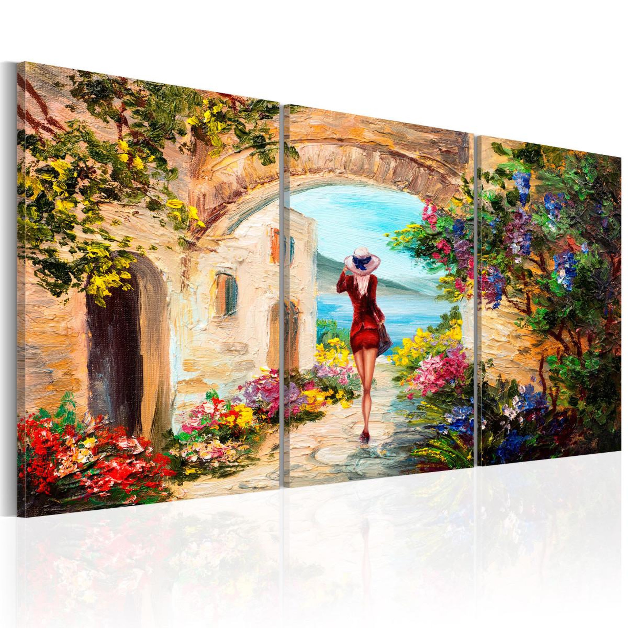 Voir la diapositive 1 : Paris Prix Tableau Imprimé  Summer in Italy