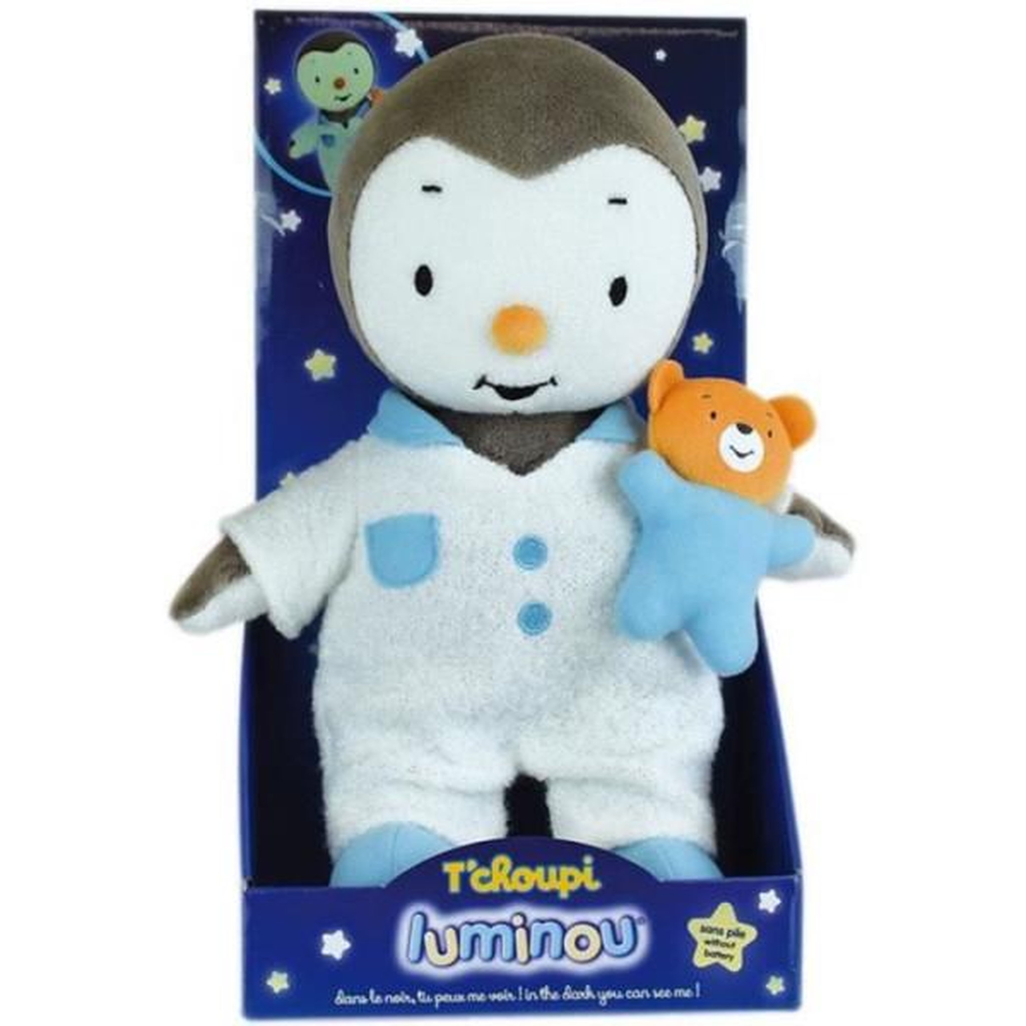 Voir la diapositive 5 : JEMINI JEMINI Peluche T'choupi Luminou 25cm