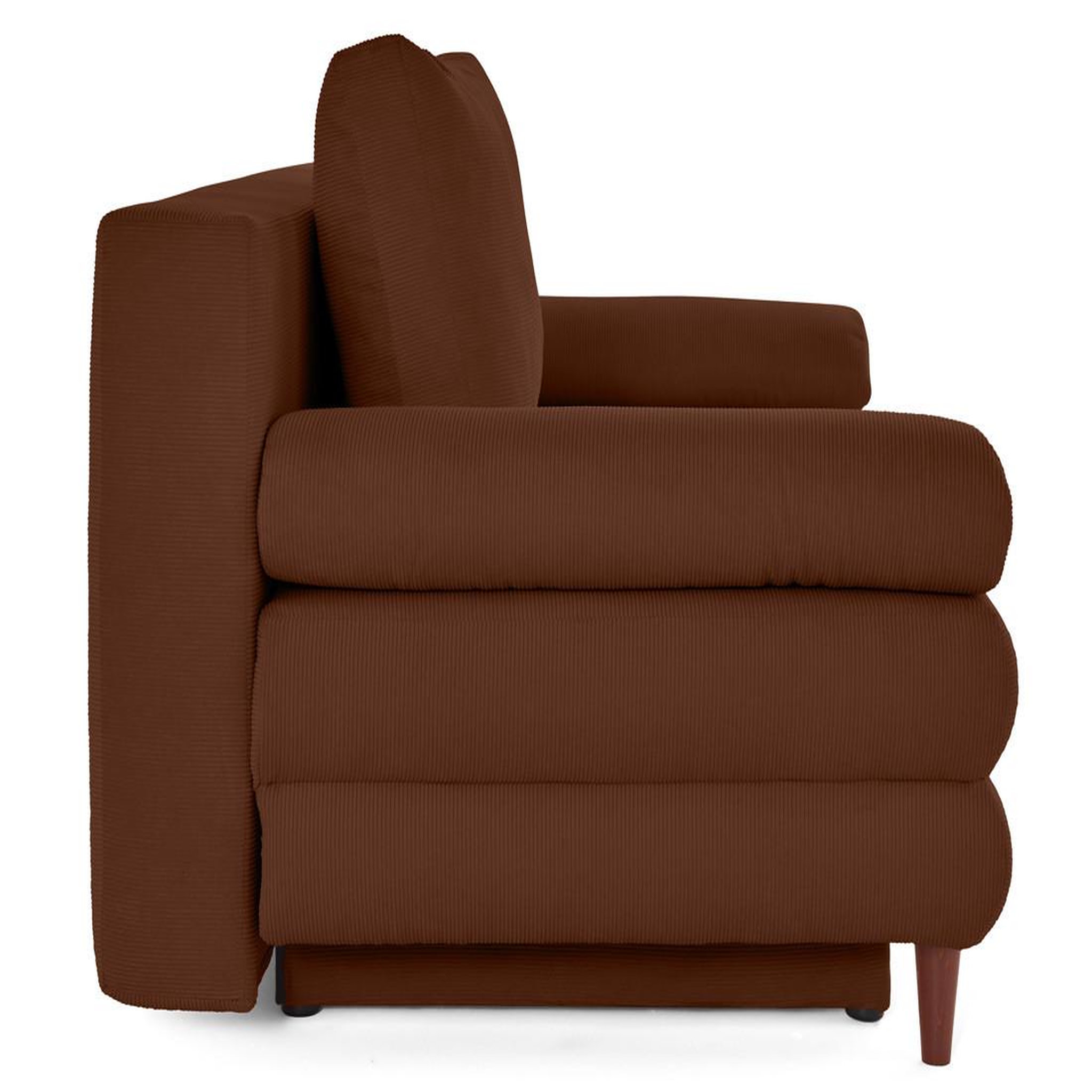 Voir la diapositive 6 : BEST MOBILIER Wonder - canapé 3 places convertible avec coffre en velours côtelé