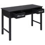 Voir la diapositive 2 : VIDAXL Table console Noir 110x45x76 cm Bois