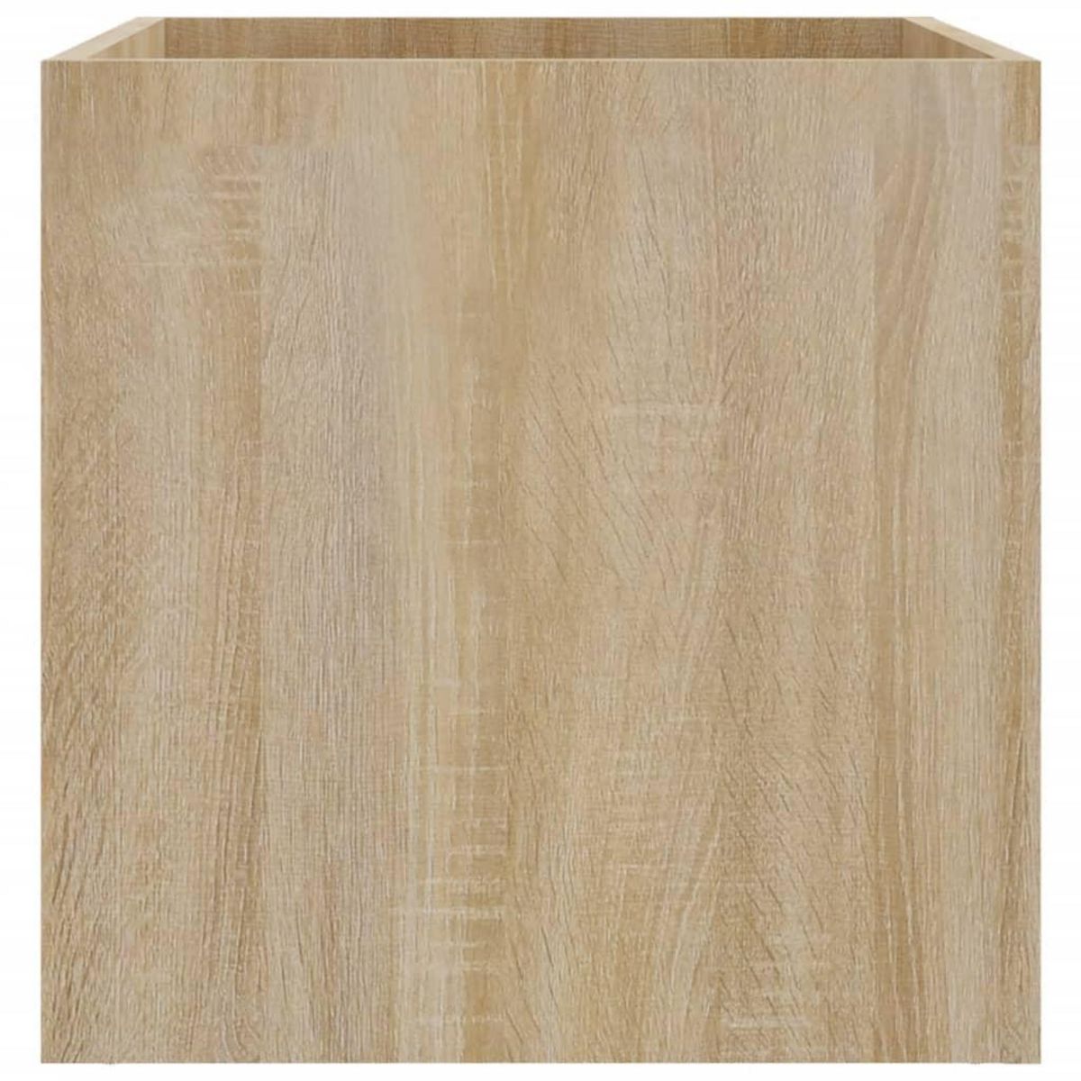 VIDAXL Jardiniere Chene sonoma 40x40x40 cm Bois d'ingenierie