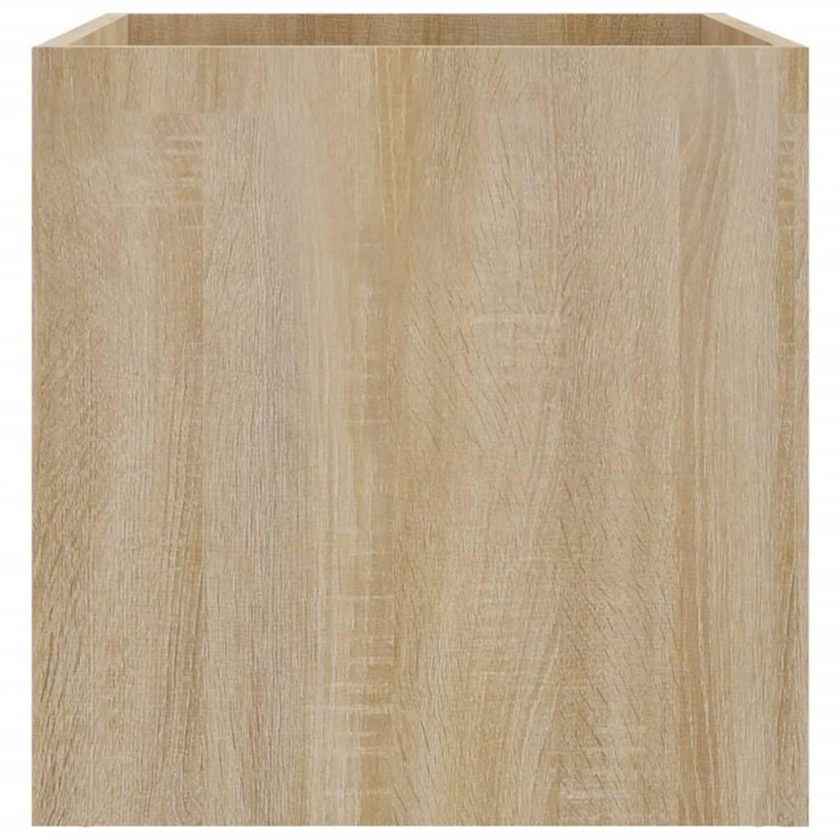 VIDAXL Jardiniere Chene sonoma 40x40x40 cm Bois d'ingenierie