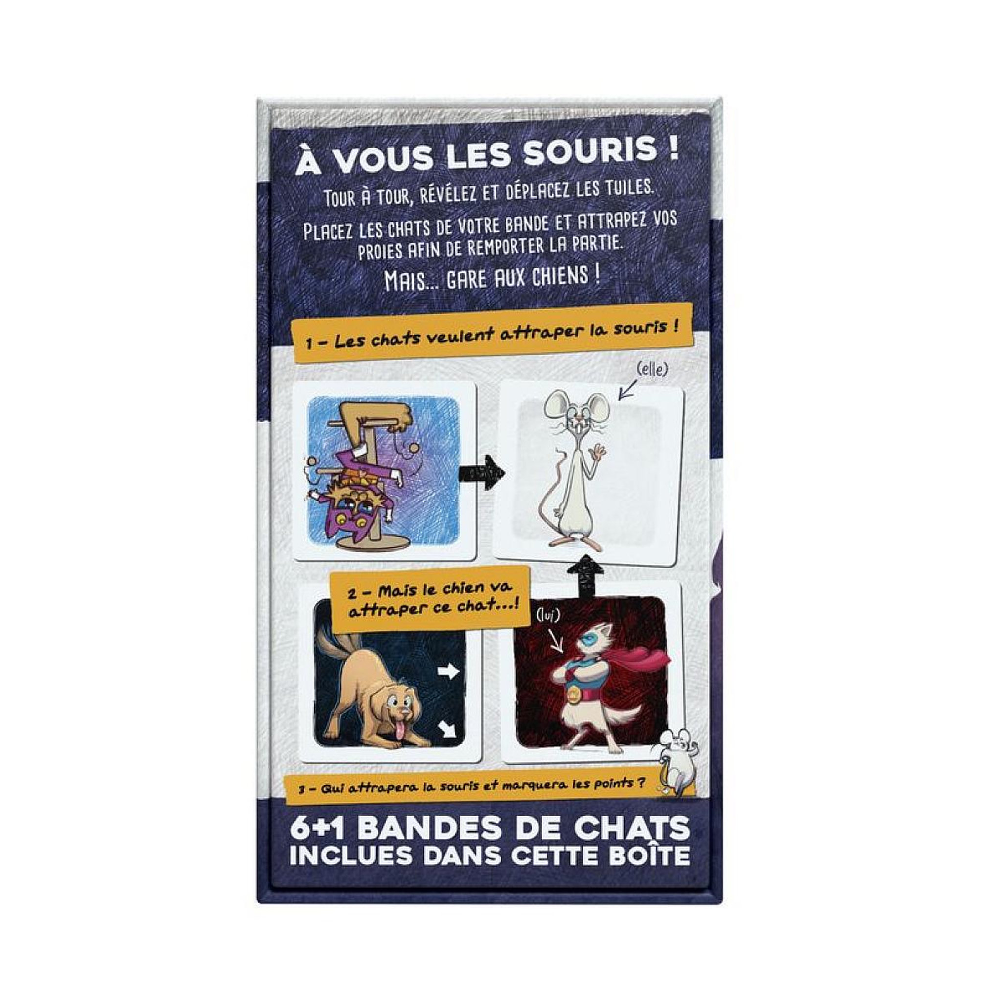 Voir la diapositive 3 : Blackrock Editions Chats de poche - Jeu de cartes