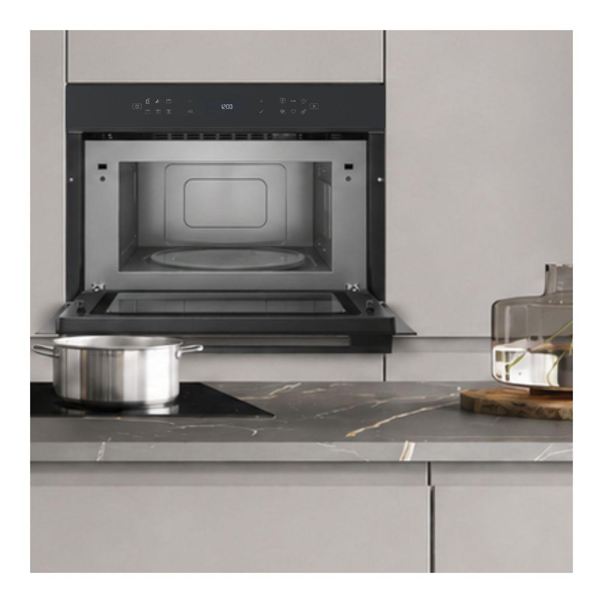 Voir la diapositive 2 : Whirlpool Micro ondes grill WMD7O5TTF