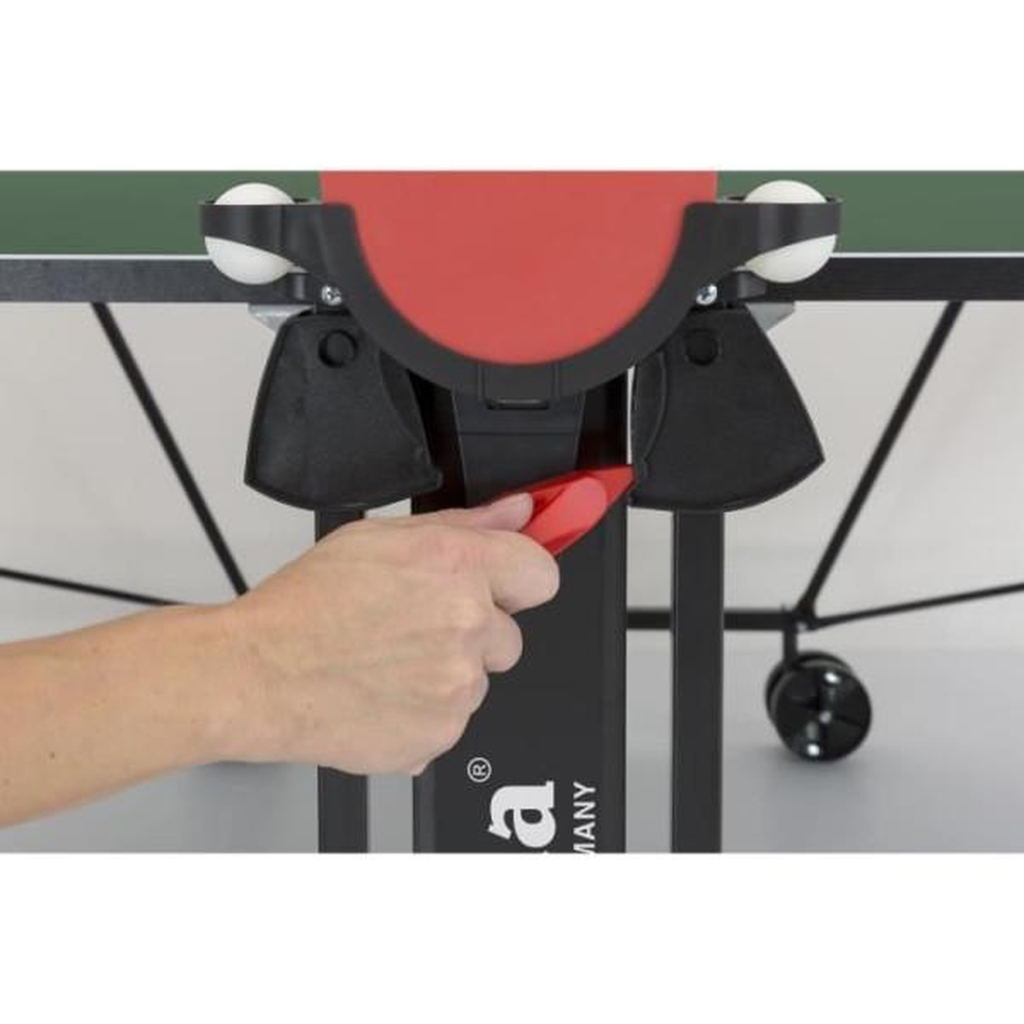 Voir la diapositive 3 : N/A Table de tennis de table - SPONETA - Compacte - Usage intérieur - Plateau coloris vert