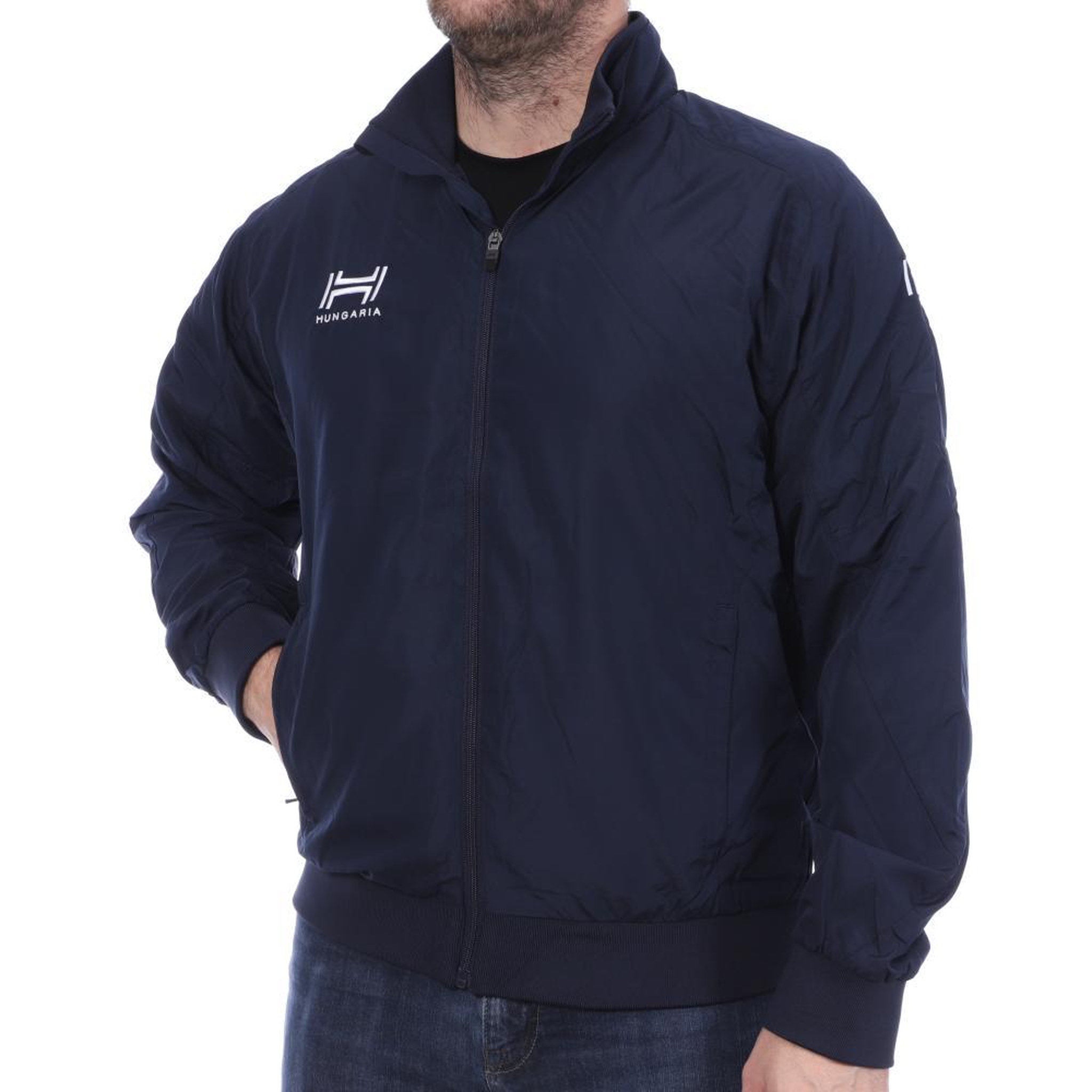 Voir la diapositive 1 : HUNGARIA Veste marine homme Hungaria Training Pro TPUXUX00