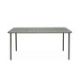 Voir la diapositive 5 : SWEEEK Table de jardin métal 6-8 places, Amelia 160x90xH72.5cm