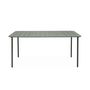 Voir la diapositive 5 : SWEEEK Table de jardin métal 6-8 places, Amelia 160x90xH72.5cm