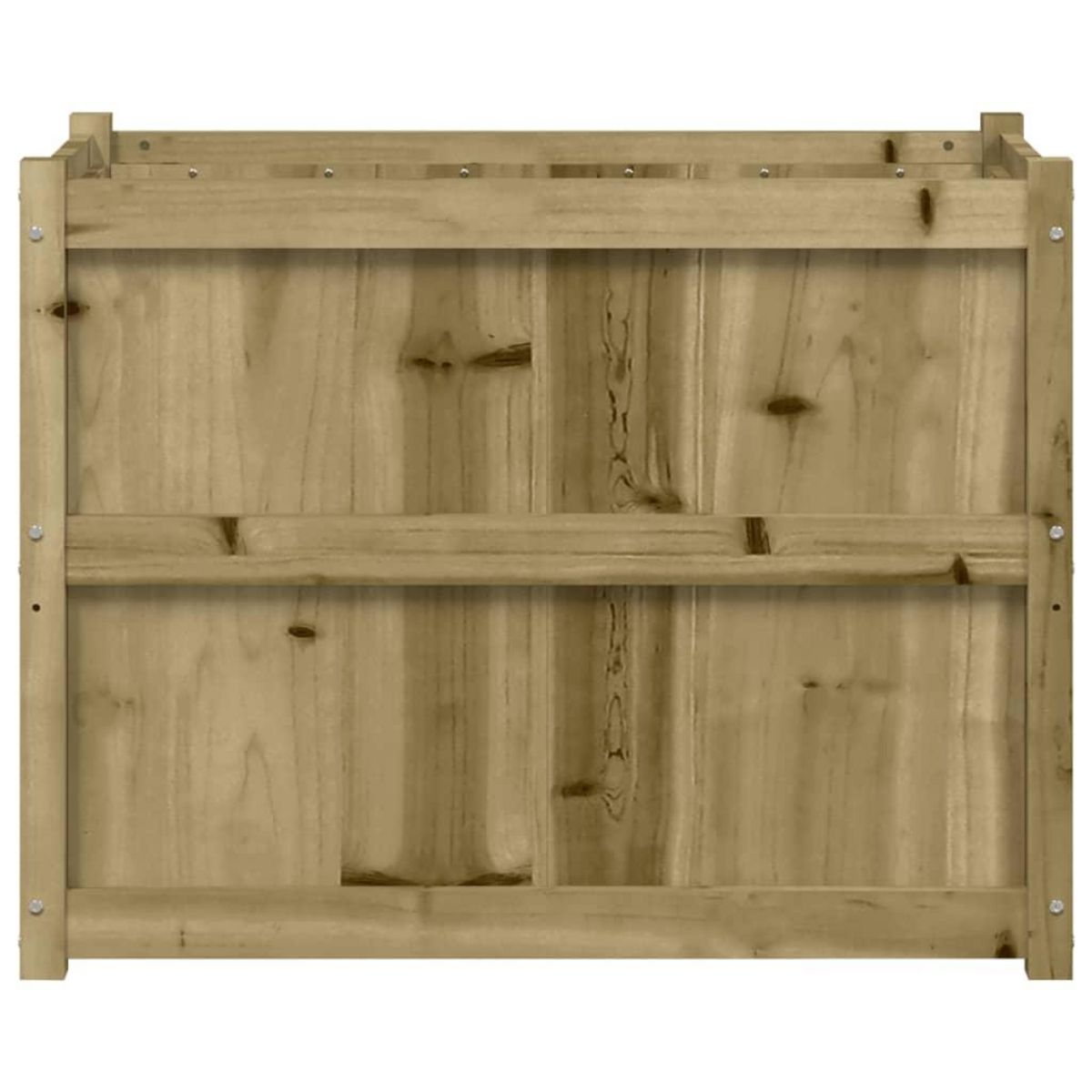 VIDAXL Jardiniere 90x50x70 cm bois de pin impregne