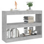 Voir la diapositive 5 : VIDAXL Bibliotheque/Separateur de piece Gris beton 100x30x72 cm