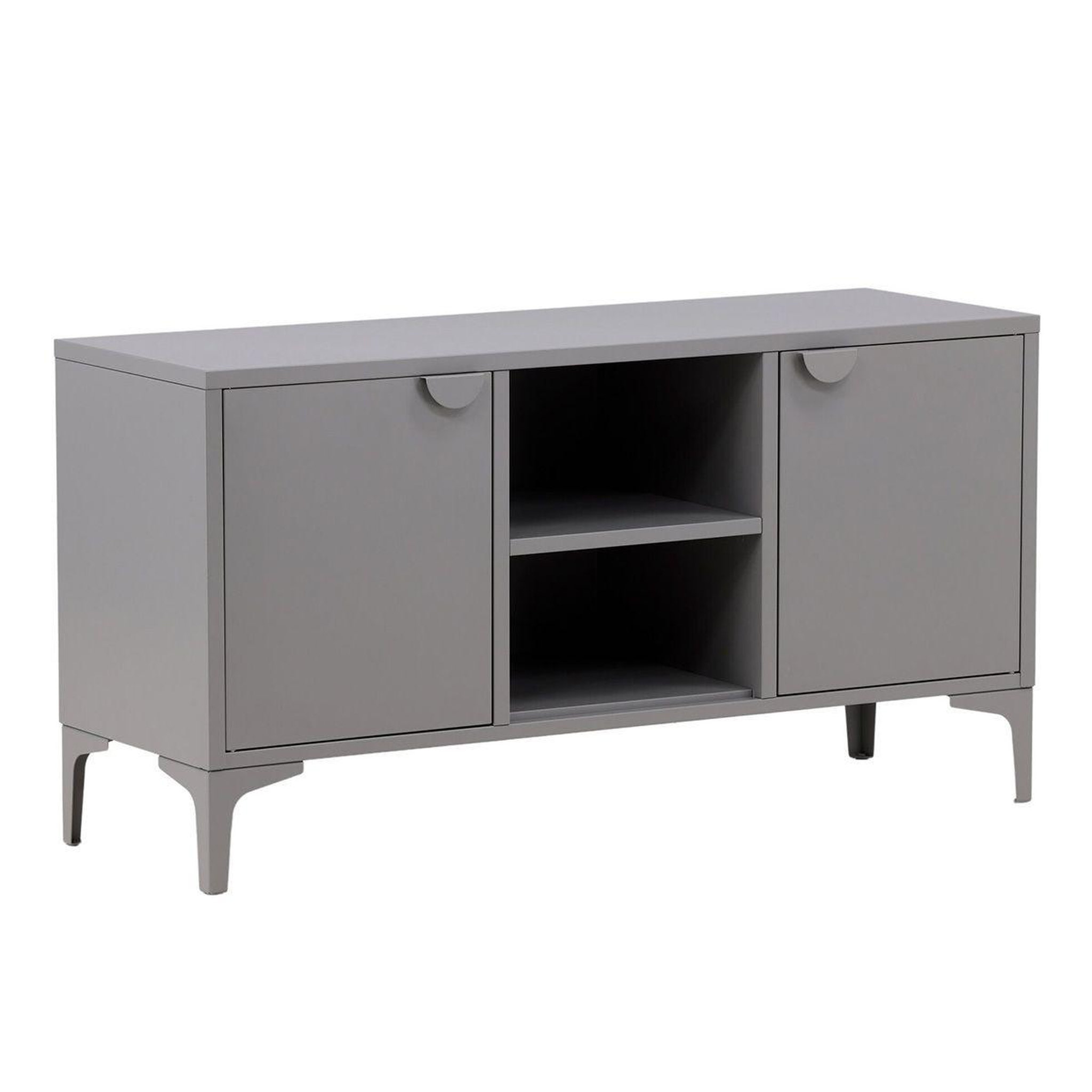 Paris Prix Meuble tv 2 portes  piring  120cm gris clair