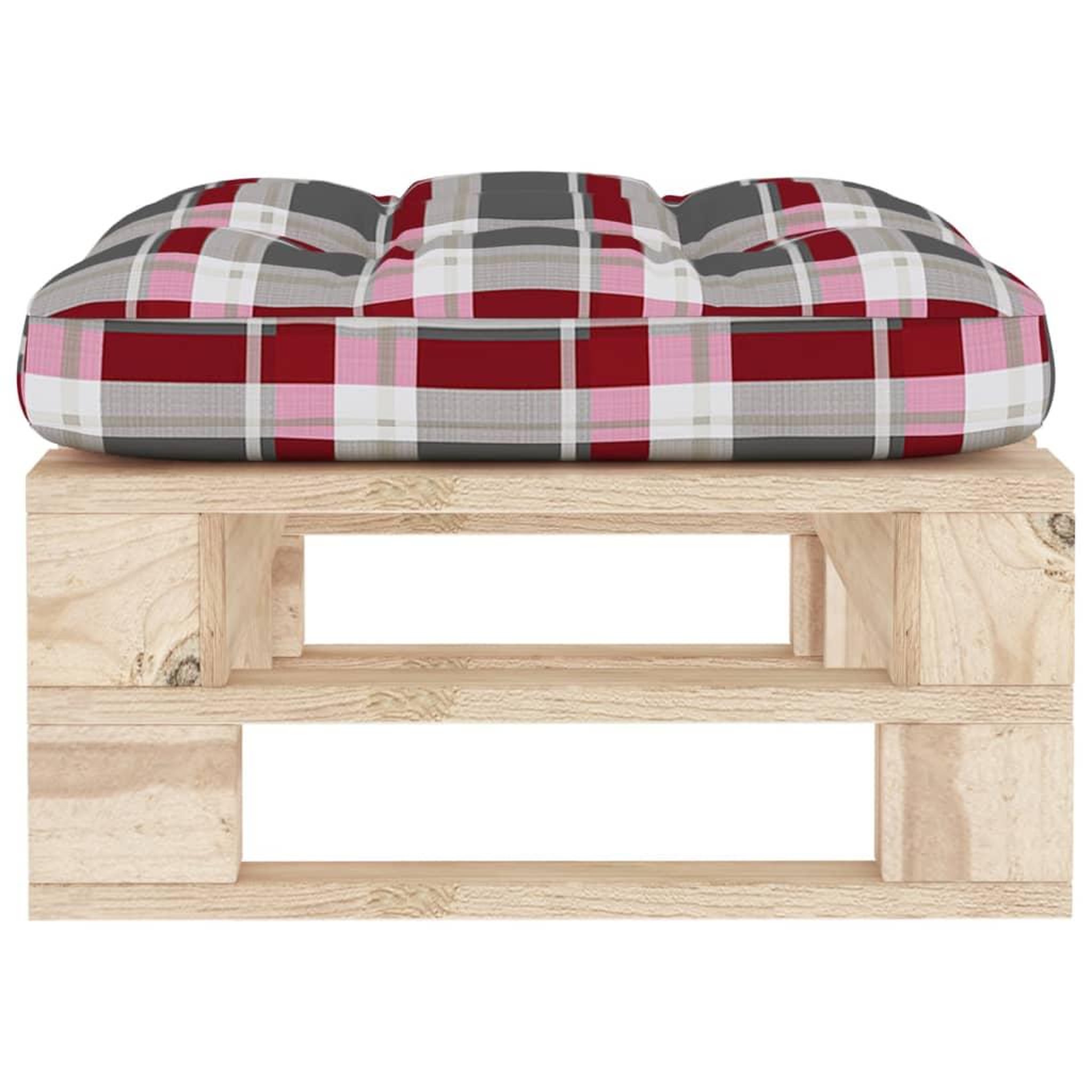Voir la diapositive 3 : VIDAXL Pouf palette de jardin bois de pin impregne