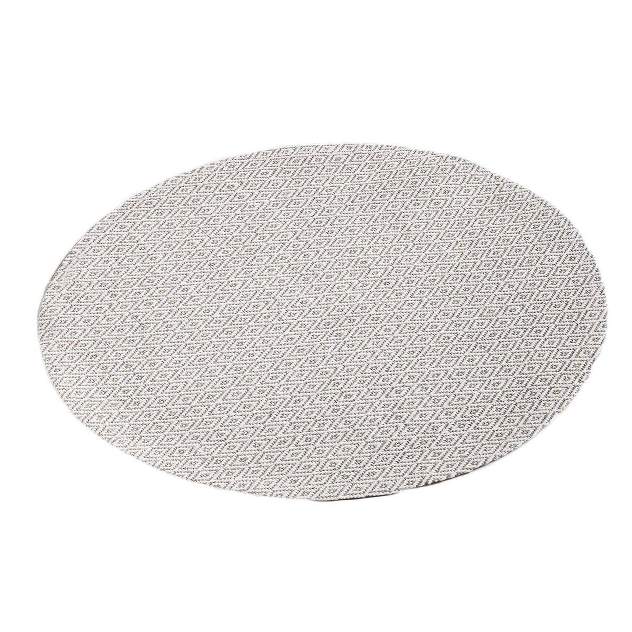 Douceur d'Intérieur Set de Table Rond  Metrix  38cm Taupe