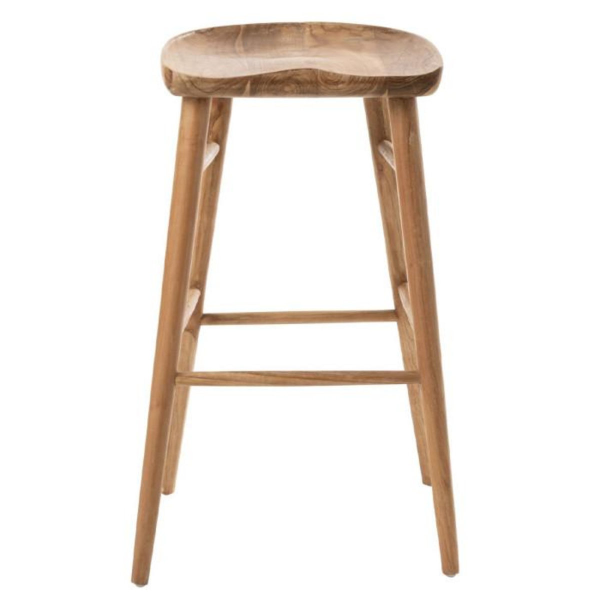 Paris Prix Tabouret de Bar en Bois  Ana  69cm Naturel