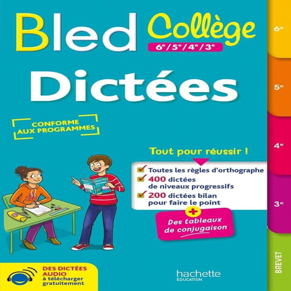 BLED COLLEGE DICTEES 6E/5E/4E/3E, Lisle Isabelle de