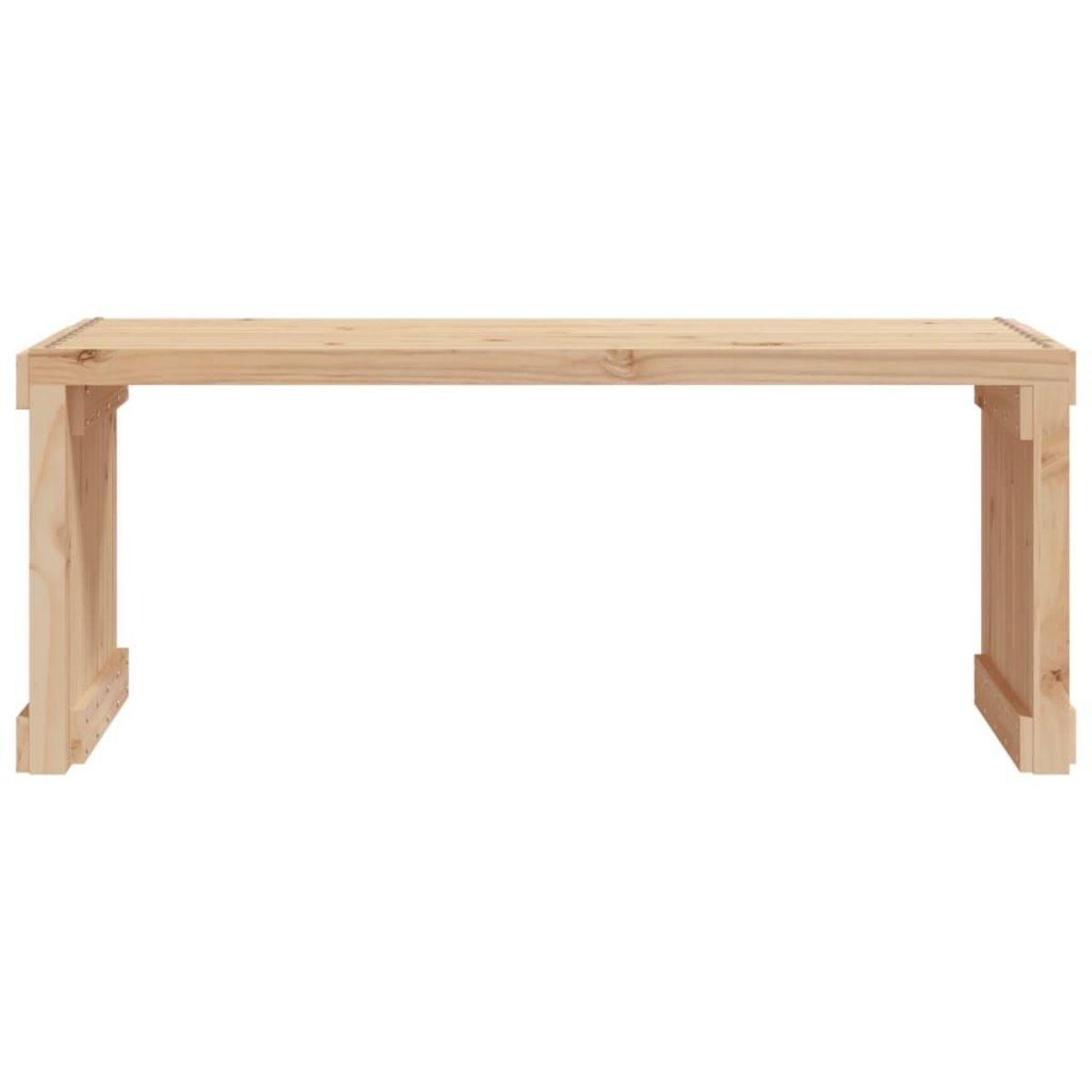 VIDAXL Banc de jardin extensible 212,5x40,5x45 cm bois massif de pin