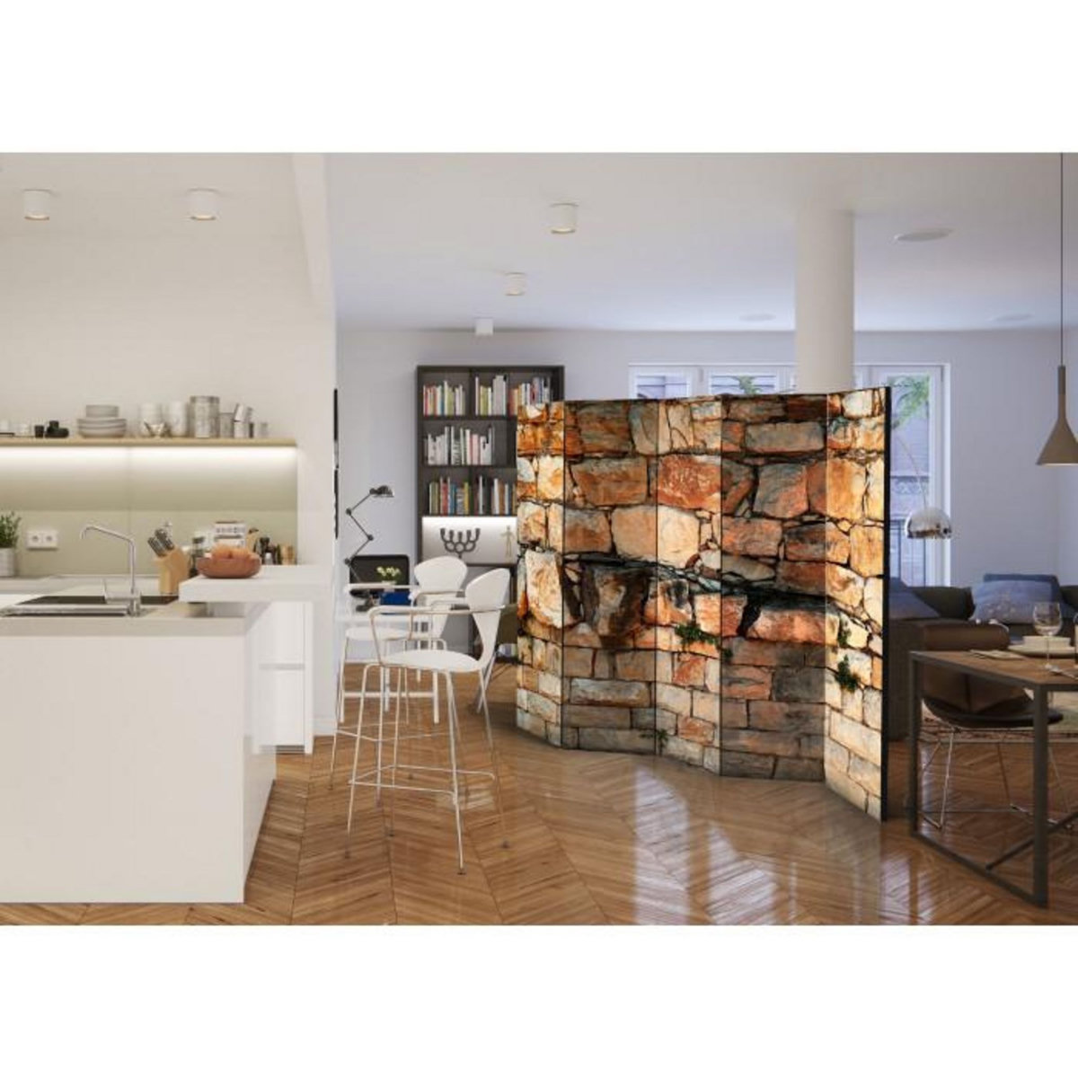 Paris Prix Paravent 5 Volets  Prelude of the Day  172x225cm