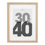 ATMOSPHERA Cadre Photo Bois  Eva  30x40cm Naturel
