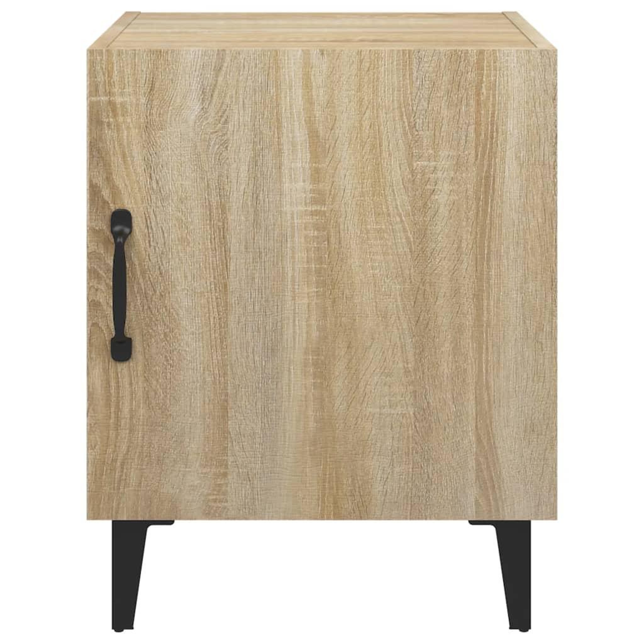 Voir la diapositive 4 : VIDAXL Tables de chevet 2 pcs Chene Sonoma Bois d'ingenierie