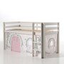 Voir la diapositive 2 : Paris Prix Pack - Lit Enfant & Tente  Pino Birdy  Blanc