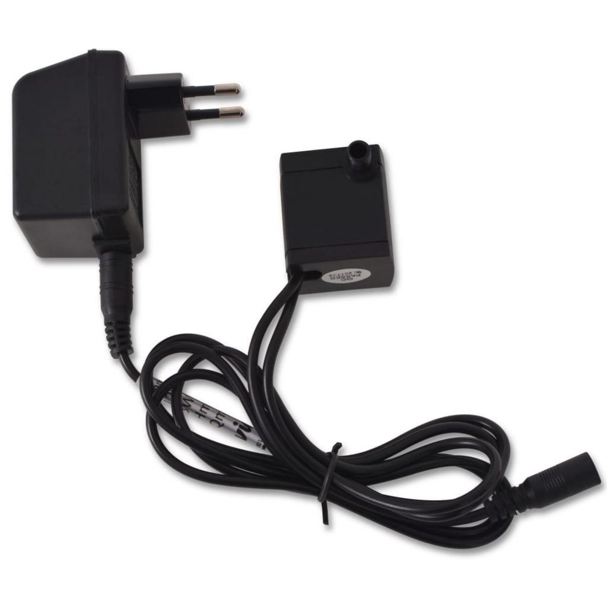 VIDAXL Fontaine d'interieur avec lampe LED Polyresine