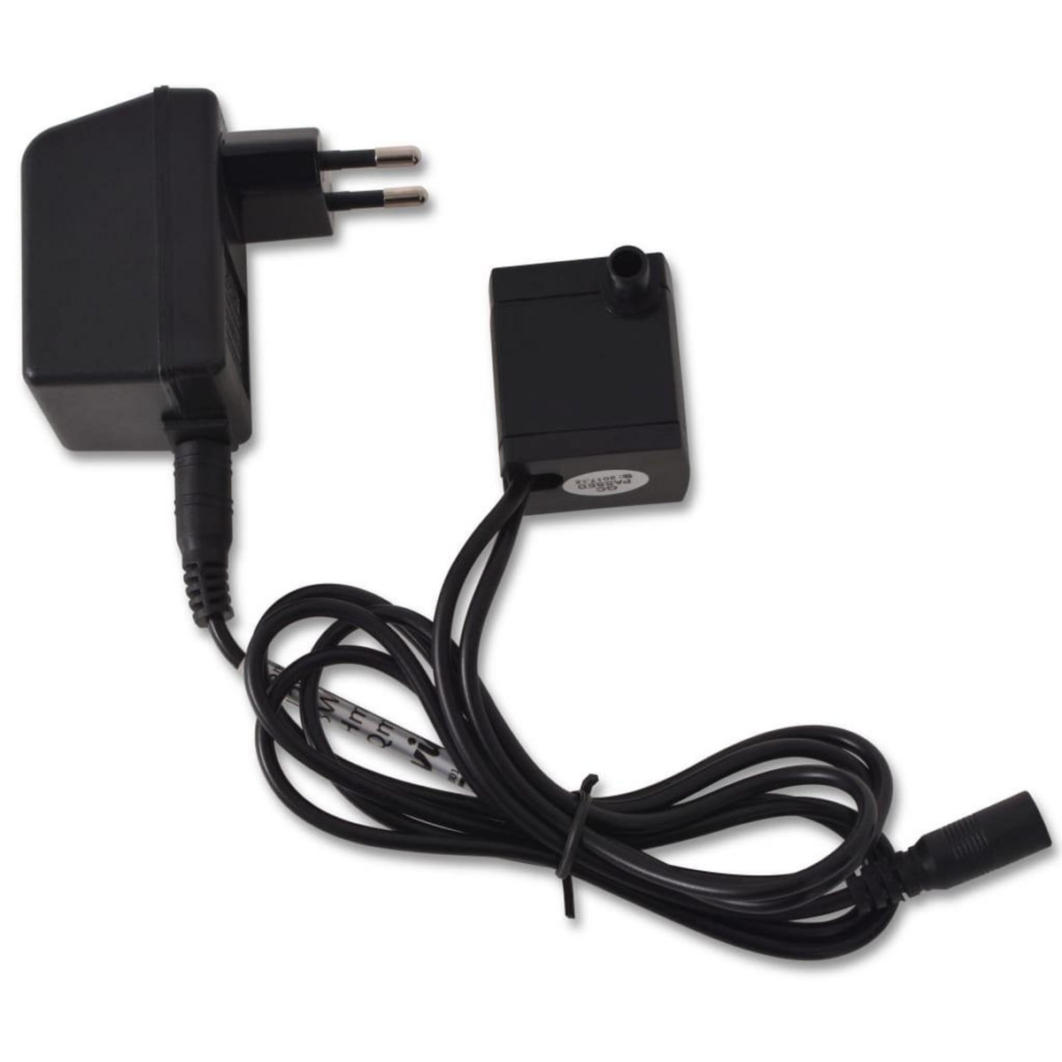 VIDAXL Fontaine d'interieur avec lampe LED Polyresine