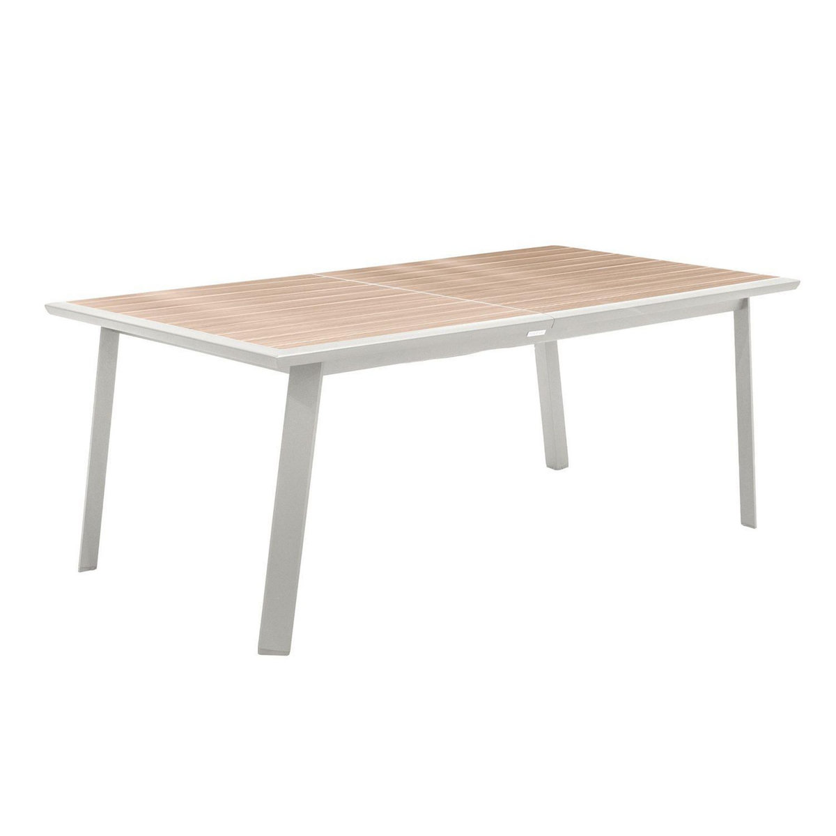 HESPERIDE Table de jardin extensible Pavane en aluminium