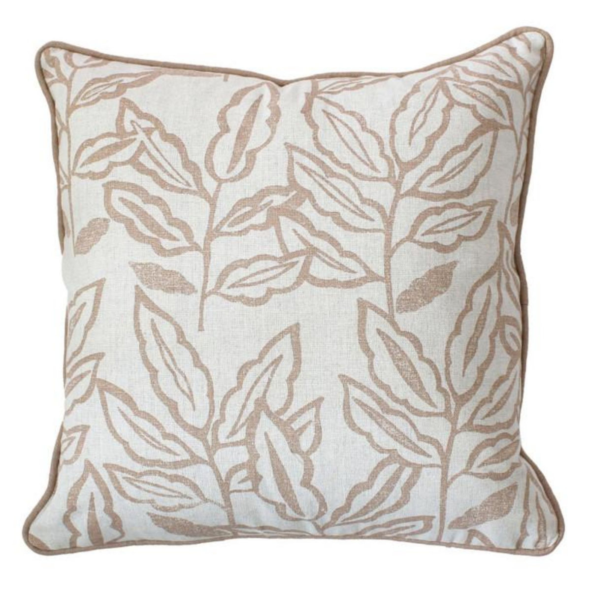 Paris Prix Coussin Déco à Motifs  Lodge  40x40cm Écru