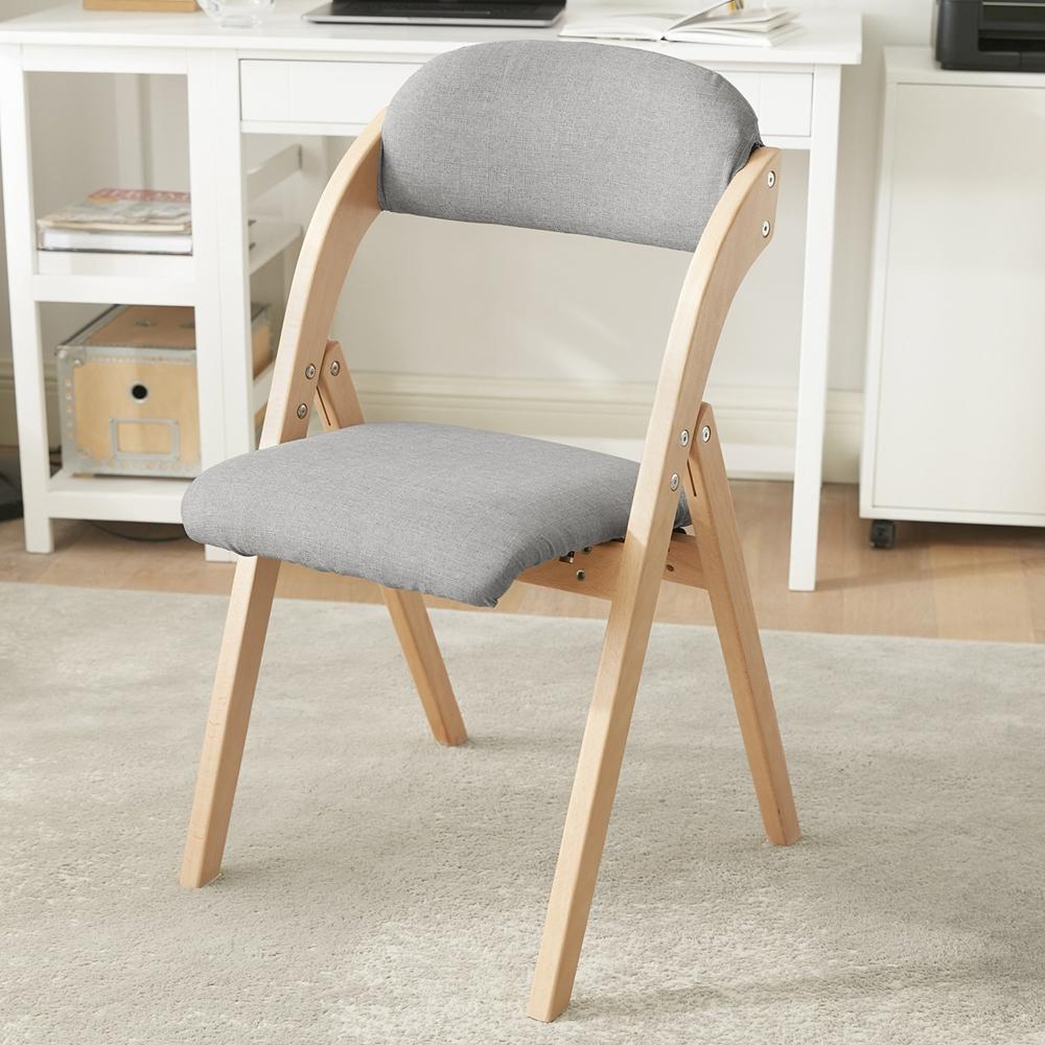 Voir la diapositive 5 : SOBUY SoBuy - Chaise Pliante ergonomique rembourrée - Nordique - FST92