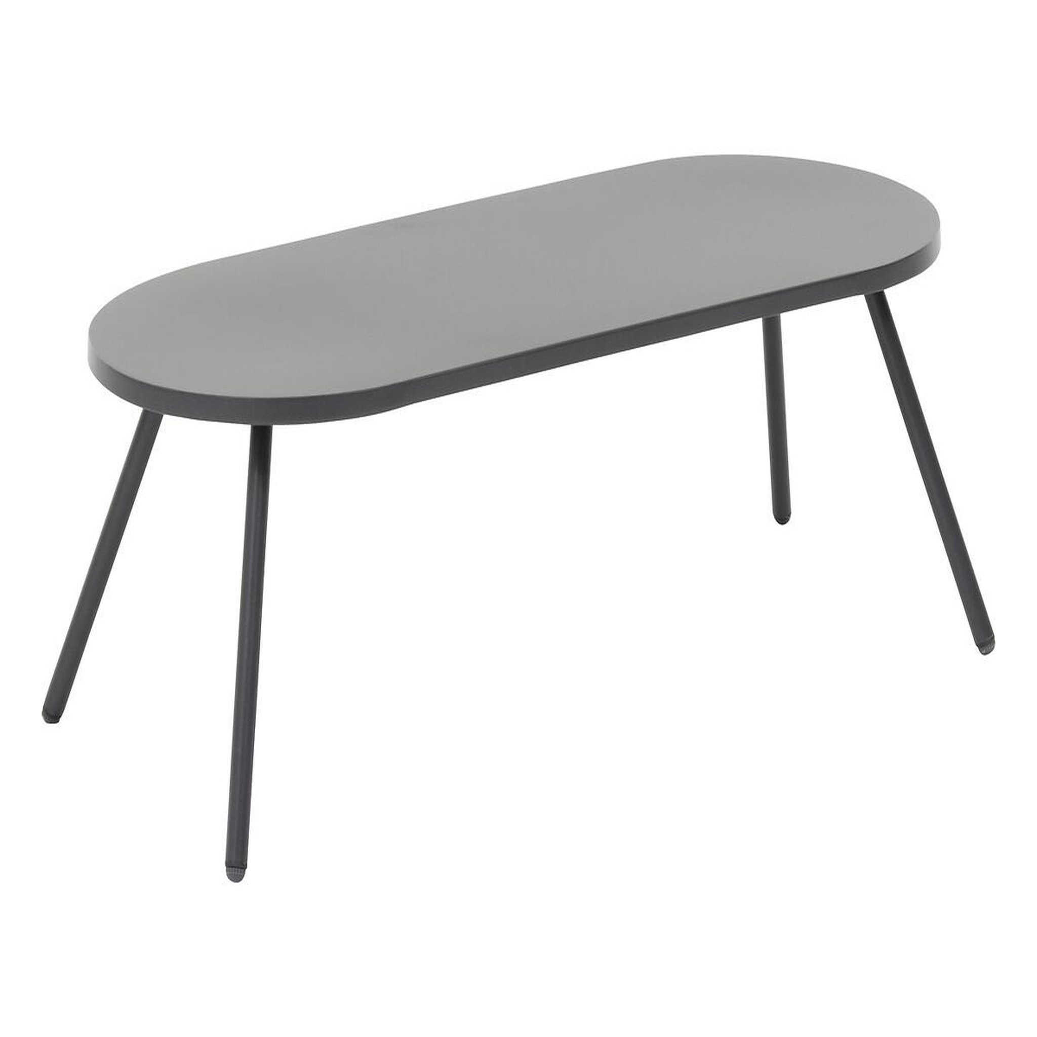Voir la diapositive 5 : HESPERIDE Salon de jardin en aluminium paopao graphite - 4 places - hespéride