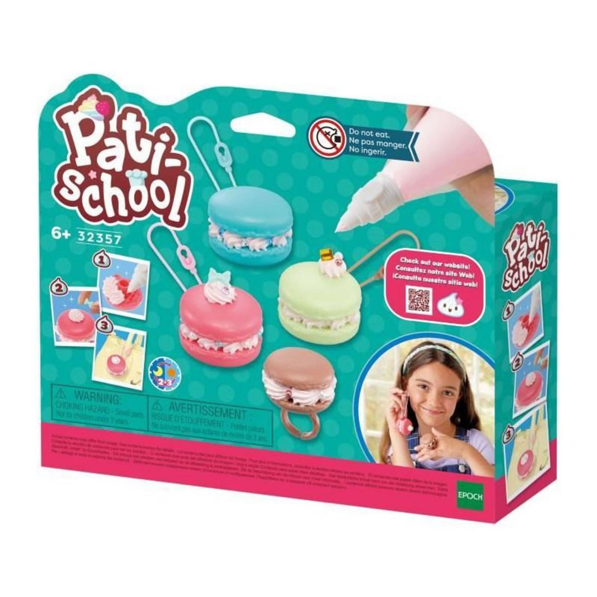 EPOCH D'ENFANCE Le kit de création macarons - Pati-School - 32357