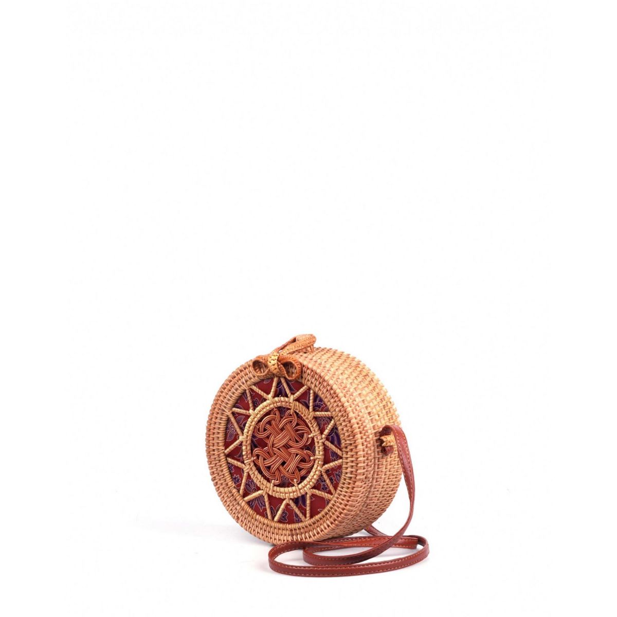 DARI BALI DARI BALI - Sac en paille SEMARAPURA 20 cm