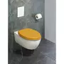 Wenko Abattant WC - Bois - Jaune