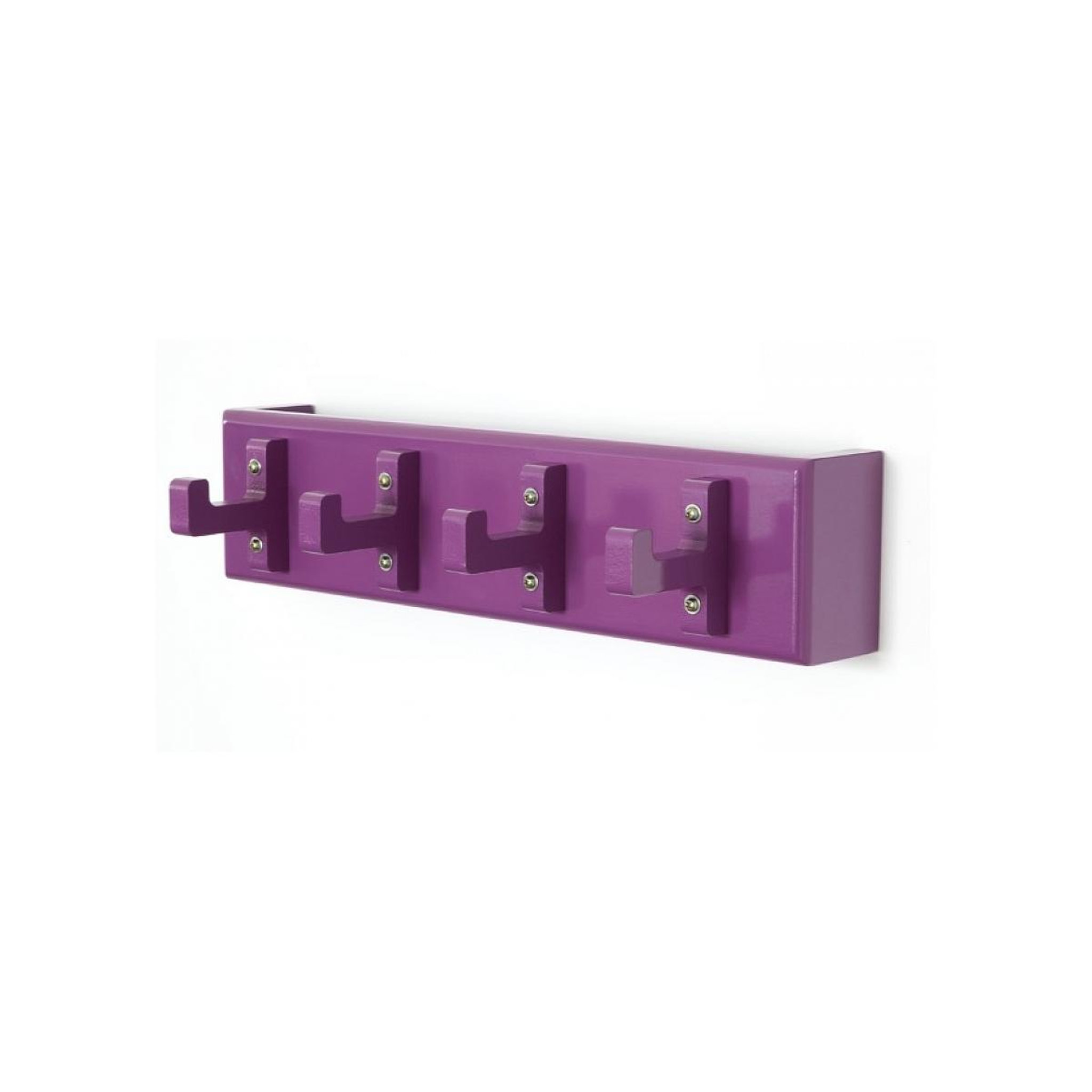 Voir la diapositive 2 : HomeStyle4U Porte-clés Violet avec Crochets et Compartiment de Rangement