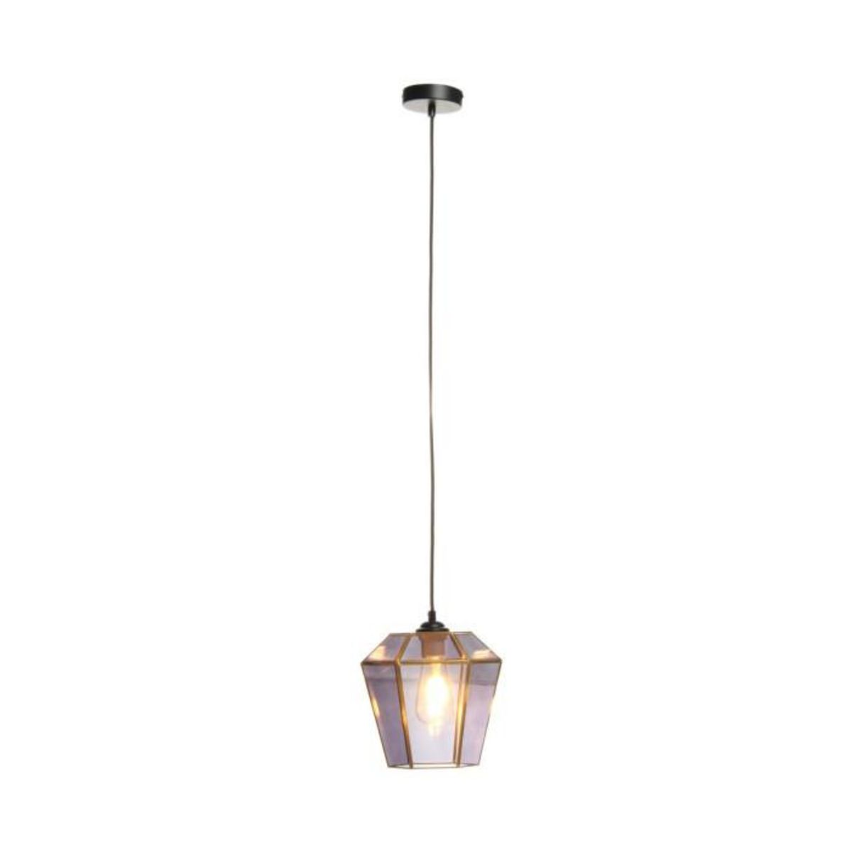 Paris Prix Lampe Suspension Déco  Terias  26cm Gris