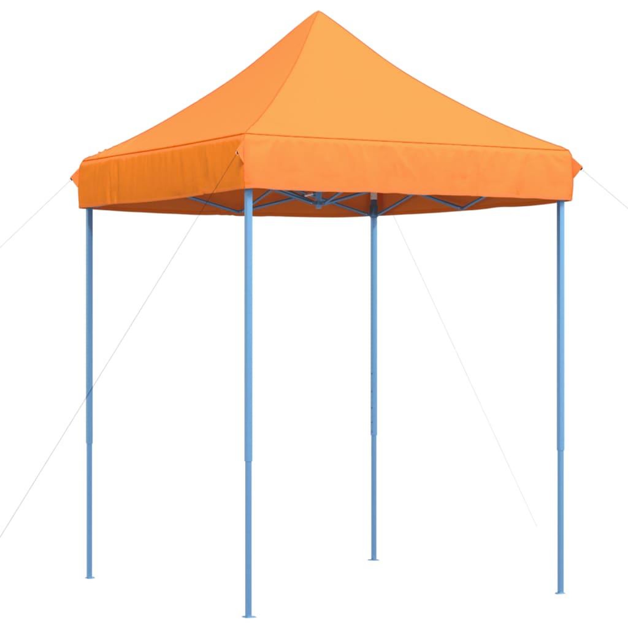 Voir la diapositive 5 : VIDAXL Tente de reception pliable escamotable orange 200x200x306 cm