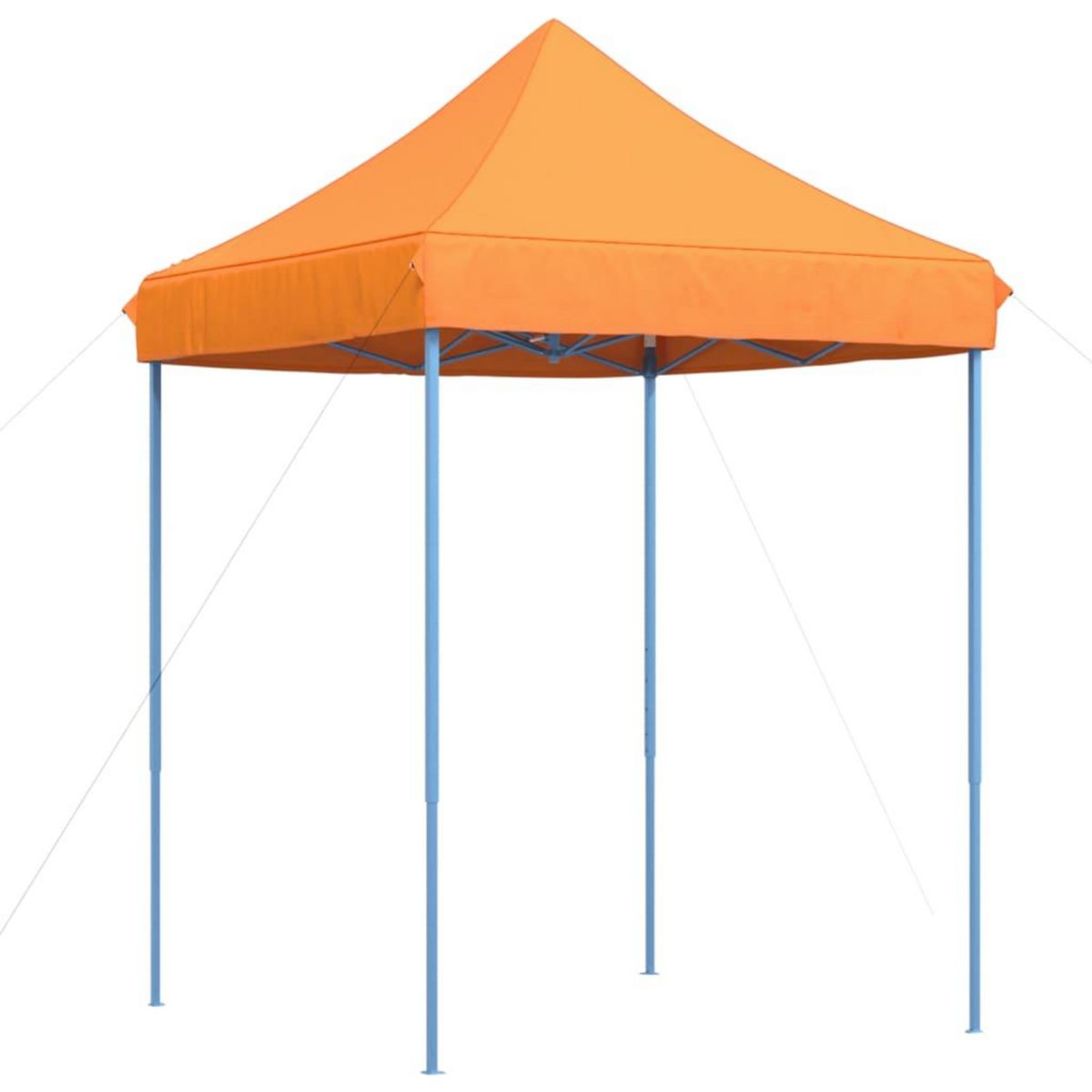 VIDAXL Tente de reception pliable escamotable orange 200x200x306 cm