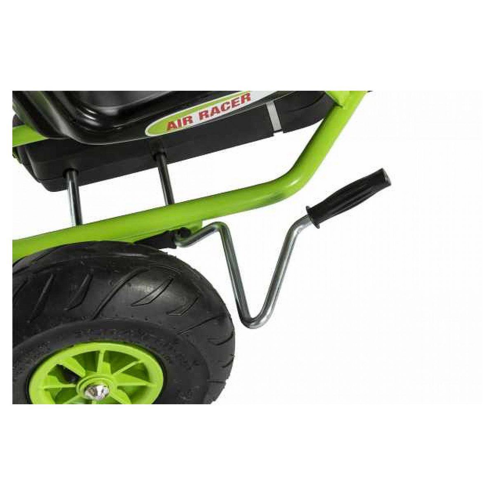 Voir la diapositive 2 : ROLLY TOYS Kart à pédales noir vert ferbedo gokart ar 8g
