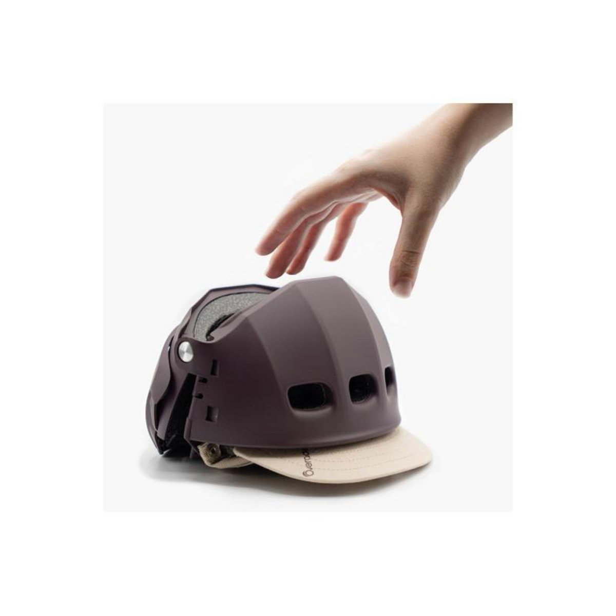 Overade Casque vélo Overade PLIXI CARMIN RED L XL