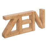 ATMOSPHERA Mot à poser en bois ZEN - Beige