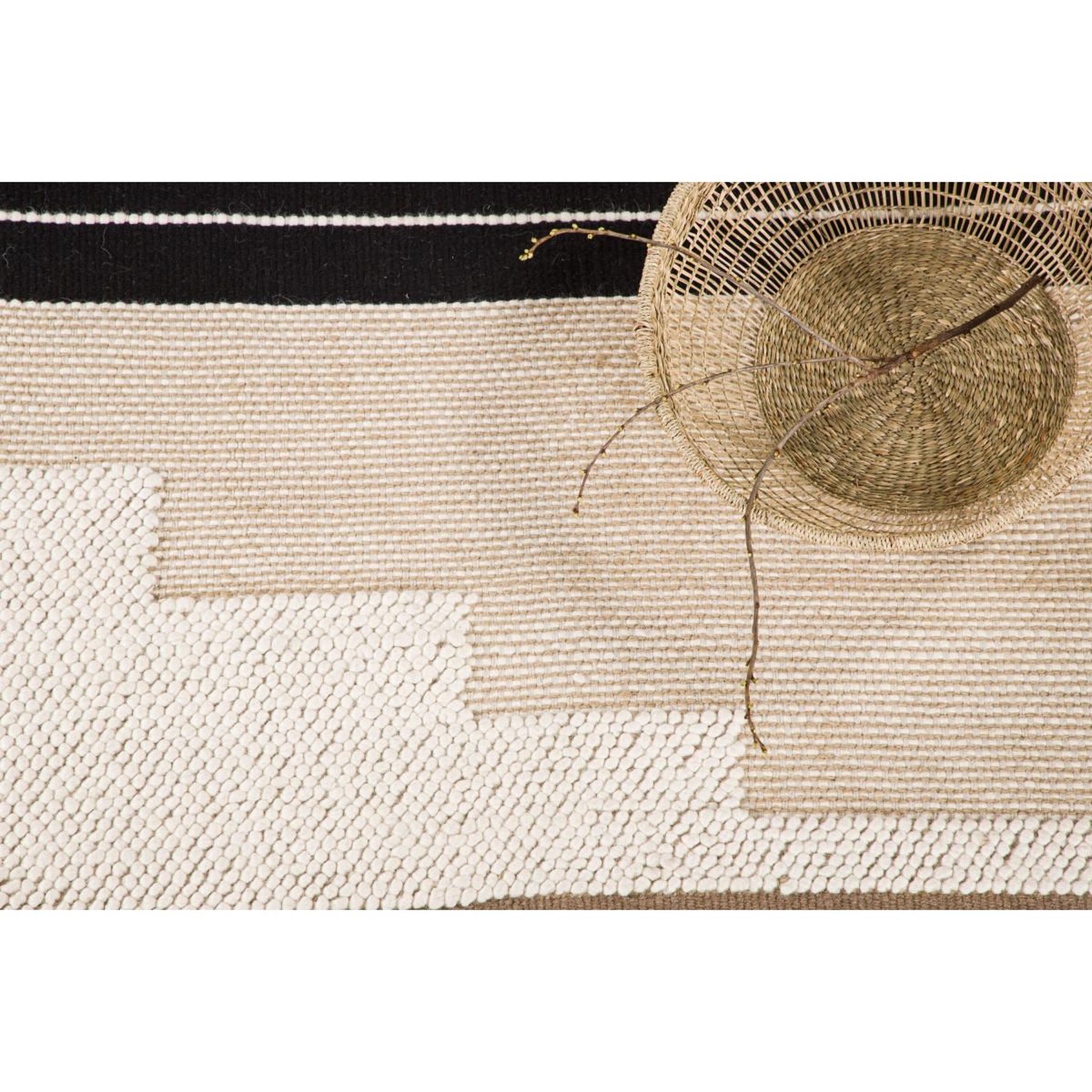 Voir la diapositive 4 : Paris Prix Tapis déco en laine  aston  202x300cm multicolore