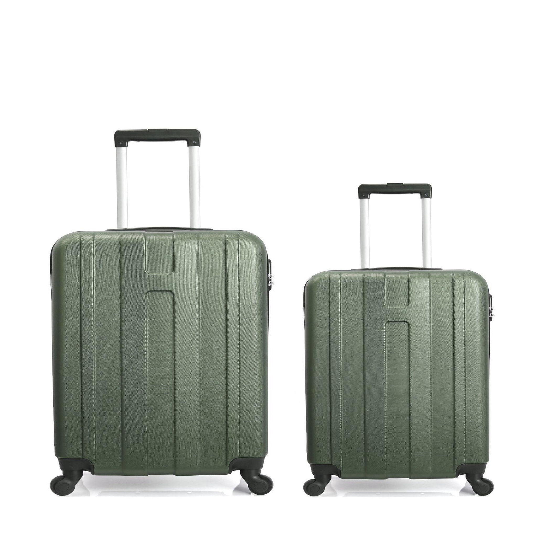 HERO Lot de 2 Valises Rigides Taille Moyenne et Cabine ATLANTA