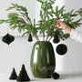 Voir la diapositive 2 : Paris Prix Vase Design en Porcelaine  Lola  40cm Vert
