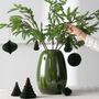 Voir la diapositive 2 : Paris Prix Vase Design en Porcelaine  Lola  40cm Vert