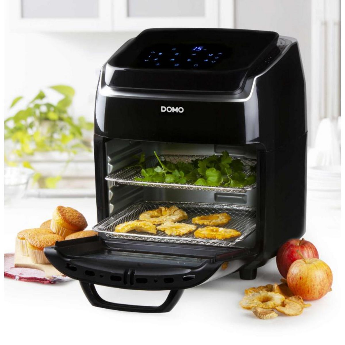 Domo Friteuse sans huile 10l 1800w noir - do534fr